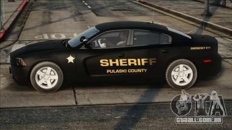 Arkansas State Pulaski County Sheriff Dodge Char para GTA San Andreas