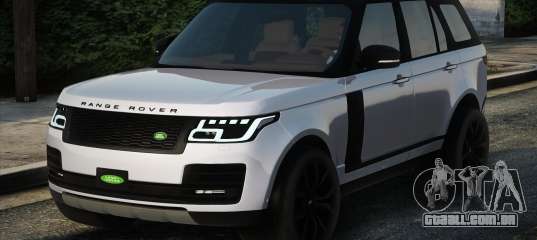 2020 Range Rover SVAUTOBIOGRAPHY para GTA San Andreas