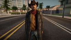 Hispanic Poko In a cowboy hat para GTA San Andreas