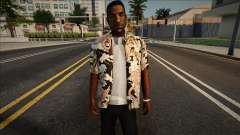 Jizzy em uma camisa para GTA San Andreas