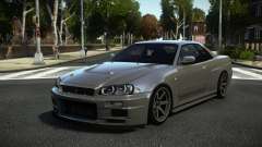 Nissan Skyline R34 Foraz para GTA 4