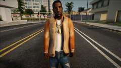 Gizzy em uma roupa Gucci para GTA San Andreas