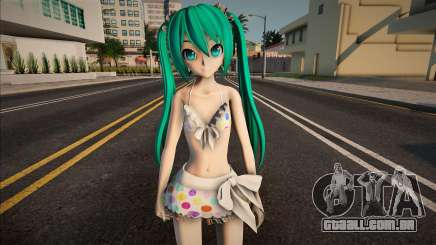 Hatsune Miku Polka Dot Bikini v2 para GTA San Andreas