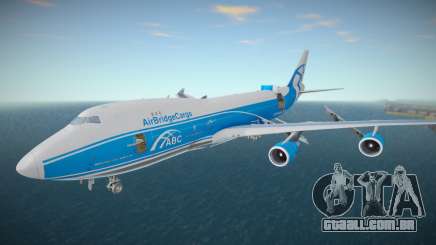 AirBridgeCargo Airlines Boeing 747-46NERF VP-BIK para GTA San Andreas