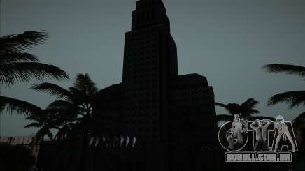 Guirlandas de Réveillon na Prefeitura de Los Santos para GTA San Andreas