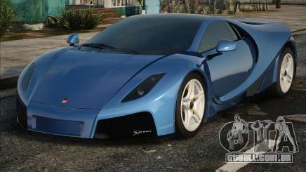 GTA Spano Blue para GTA San Andreas