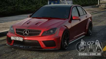 Mercedes-Benz C63 AMG (W204) Red Series para GTA San Andreas