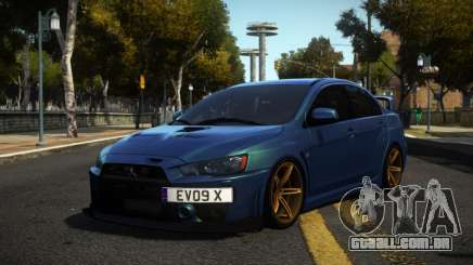 Mitsubishi Lancer Evo X Chudero para GTA 4