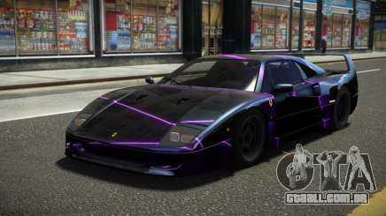 Ferrari F40 Thikorey S11 para GTA 4