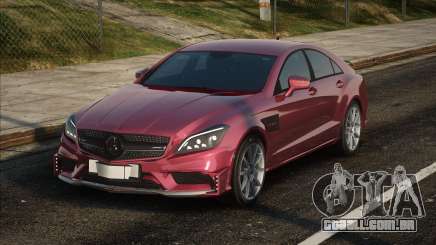 Mercedes-Benz CLS63 AMG Red para GTA San Andreas