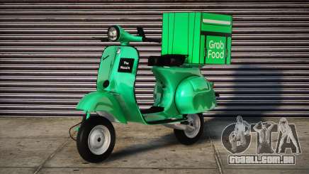 Vespa GrabFood Style para GTA San Andreas