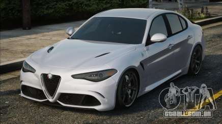 2017 Alfa Romeo Giulia Quadrifoglio Civil para GTA San Andreas