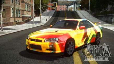 Nissan Skyline R34 Tufusa S13 para GTA 4