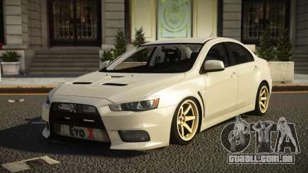 Mitsubishi Lancer Evo X Chutaro para GTA 4