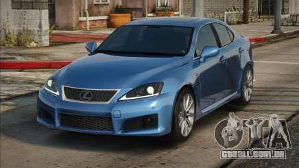 2009 Lexus IS-F (USE20) para GTA San Andreas