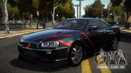 Nissan Skyline R34 Niohashi S9 para GTA 4