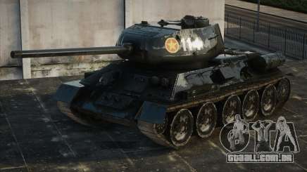 Vietnam T-34 Tank - Xe Tang T-34 Viet Nam para GTA San Andreas