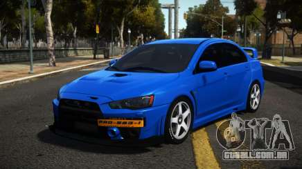 Mitsubishi Lancer Evo X Ruji para GTA 4