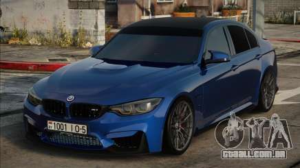 BMW M3 F80 Blue para GTA San Andreas