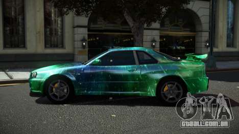 Nissan Skyline R34 Ralokshi S3 para GTA 4
