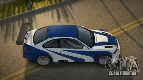 BMW M3 GTR Legends Edition 2006 para GTA San Andreas