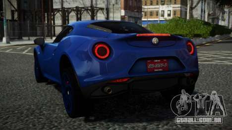 Alfa Romeo 4C Nalony para GTA 4
