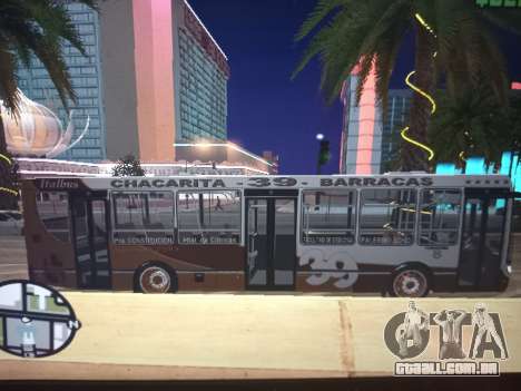 Colectivo Linea 39 para GTA San Andreas