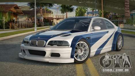 BMW M3 GTR (RPG) para GTA San Andreas