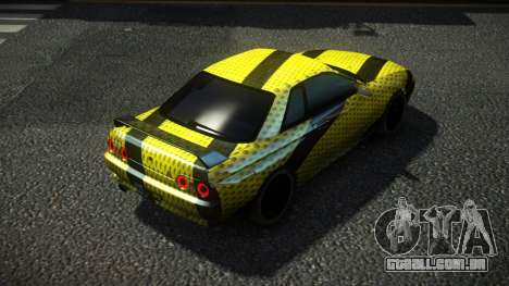 Nissan Skyline R32 Kichra S10 para GTA 4