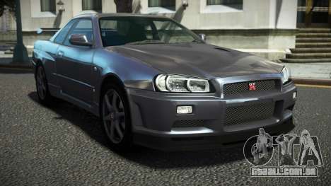 Nissan Skyline R34 Ralokshi para GTA 4