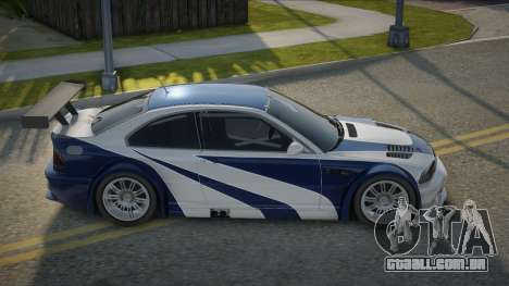 BMW M3 GTR (RPG) para GTA San Andreas