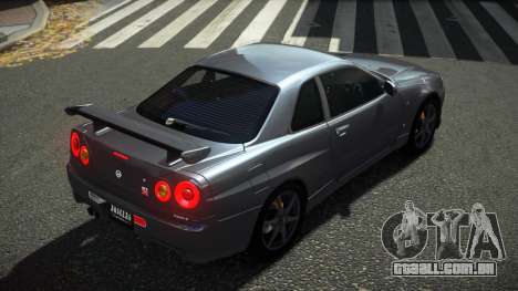 Nissan Skyline R34 Ralokshi para GTA 4