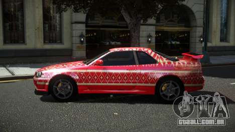 Nissan Skyline R34 Ralokshi S11 para GTA 4