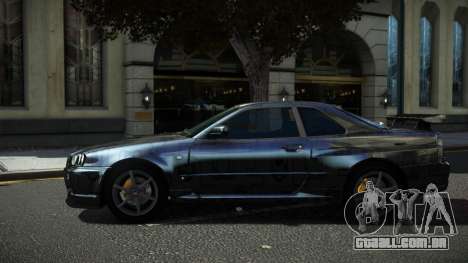 Nissan Skyline R34 Ralokshi S9 para GTA 4