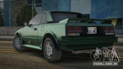 Toyota MR2 (AW11) [SA Style] 89th para GTA San Andreas