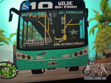 Colectivo Linea 10 para GTA San Andreas