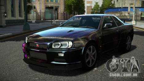 Nissan Skyline R34 Ralokshi S1 para GTA 4