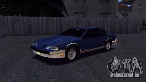 Classique Tyrant (87 Oldsmobile Toronado) para GTA San Andreas