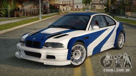 BMW M3 GTR Legends Edition 2006 para GTA San Andreas