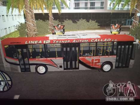 Colectivo Linea 12 para GTA San Andreas