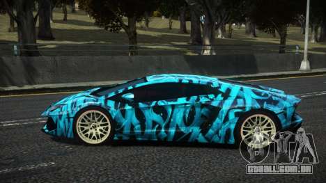 Lamborghini Aventador Uefars S2 para GTA 4