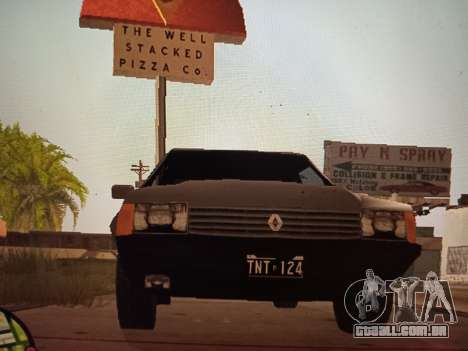 Renault Fire para GTA San Andreas