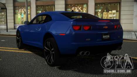 Chevrolet Camaro ZL1 Verho para GTA 4