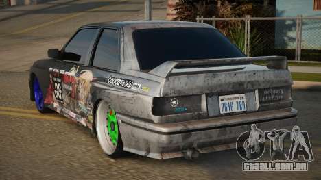 BMW M3 E30 SADMAX para GTA San Andreas