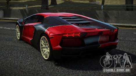 Lamborghini Aventador Uefars S12 para GTA 4