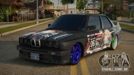 BMW M3 E30 SADMAX para GTA San Andreas