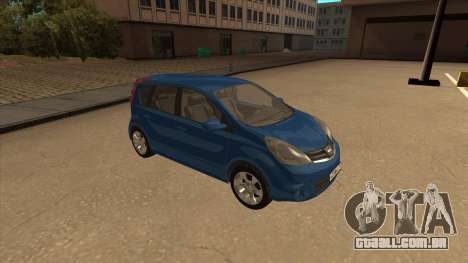 Nissan Note 2009-2012 [HQ] para GTA San Andreas