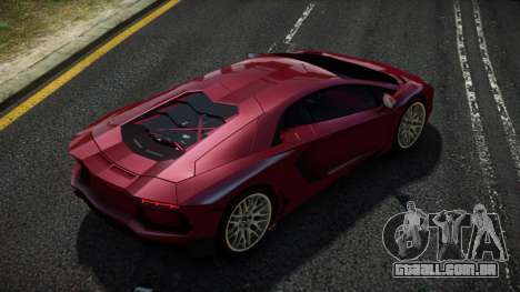 Lamborghini Aventador Uefars para GTA 4