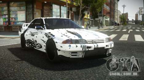 Nissan Skyline R32 Kichra S4 para GTA 4