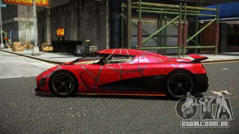Koenigsegg Agera Ridon S10 para GTA 4